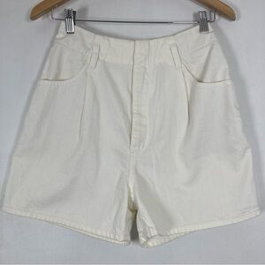 UNIQLO Jean Chino Shorts Pants Women’s Cotton Cream Ivory Size  1